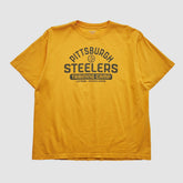 Pittsburgh Steelers Reebok 2000s T-shirt Yellow Vintage