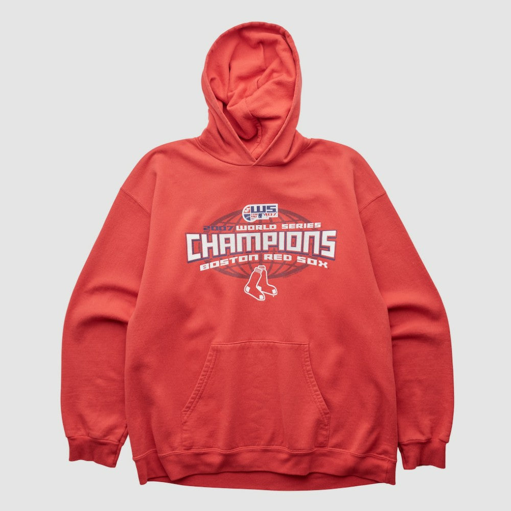 World Series CSA 2007 Hooded Pullover Sweatshirt - Red - S by Fanatics Real Vintage Pullover
