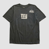 New York Giants Reebok 2010 T-shirt Black Vintage