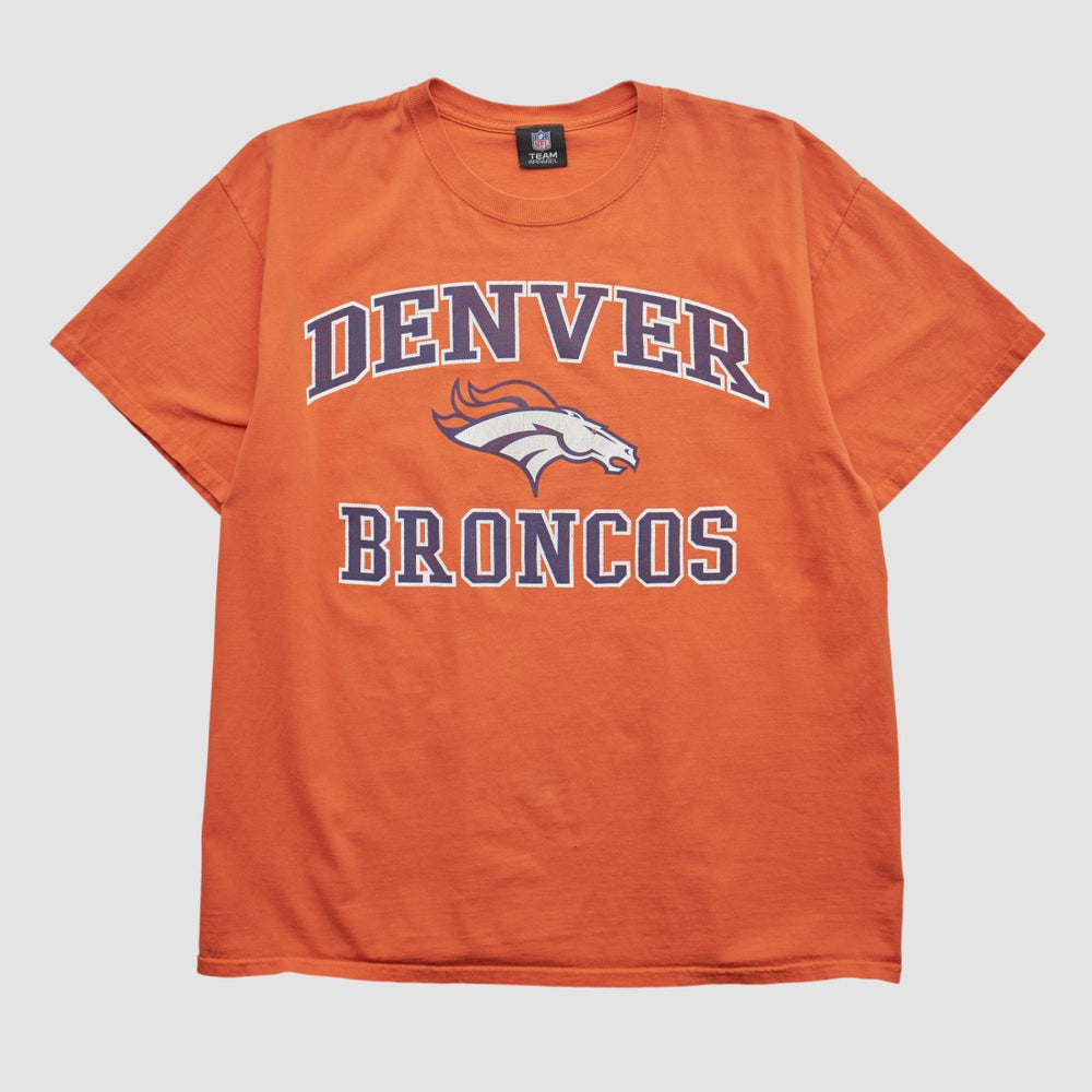 Denver Broncos NFL 2010s T-shirt Orange Vintage
