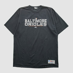 Baltimore Orioles Majestic 2006 T-shirt - Charcoal - 2XL by Fanatics Real Vintage T-shirts