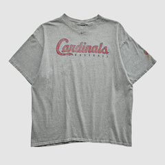 St. Louis Cardinals Nike 2000s T-shirt - Heather Gray - M by Fanatics Real Vintage T-shirts