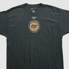 Denver Nuggets Reebok 2000s T-shirt Black Vintage