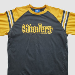 Pittsburgh Steelers Reebok 2000s Long Sleeve T-shirt Black Vintage