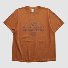 Arizona Diamondbacks Delta 2001 T-shirt - Clay - M by Fanatics Real Vintage T-shirts