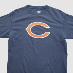 Chicago Bears NFL 2010s Long Sleeve T-shirt Navy Vintage