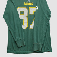 Green Bay Packers NFL 2010s Sweatshirt Green Vintage