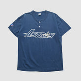 Houston Astros Russell 2000s T-shirt - Navy - S by Fanatics Real Vintage T-shirts