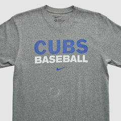 Chicago Cubs Nike 2000s T-shirt - Dark Heather Gray - M by Fanatics Real Vintage T-shirts