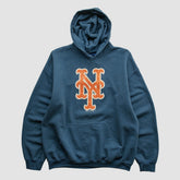 New York Mets Gildan 2015 Hooded Pullover Sweatshirt - Navy - S by Fanatics Real Vintage Pullover