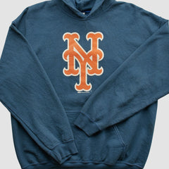 New York Mets Gildan 2015 Hooded Pullover Sweatshirt - Navy - S by Fanatics Real Vintage Pullover
