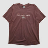 Colorado Rockies Pro Player 90s T-shirt - Brown - L by Fanatics Real Vintage T-shirts