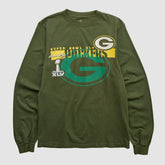 Green Bay Packers NFL 2011 Long Sleeve T-shirt Green Vintage