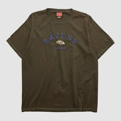 Baltimore Ravens NFL 2000s T-shirt Brown Vintage