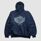 World Series Gildan 2009 Hooded Pullover Sweatshirt - Navy - L by Fanatics Real Vintage Pullover