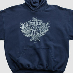World Series Gildan 2009 Hooded Pullover Sweatshirt - Navy - L by Fanatics Real Vintage Pullover