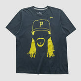 Pittsburgh Pirates Nike 2010s T-shirt - Black - L by Fanatics Real Vintage T-shirts