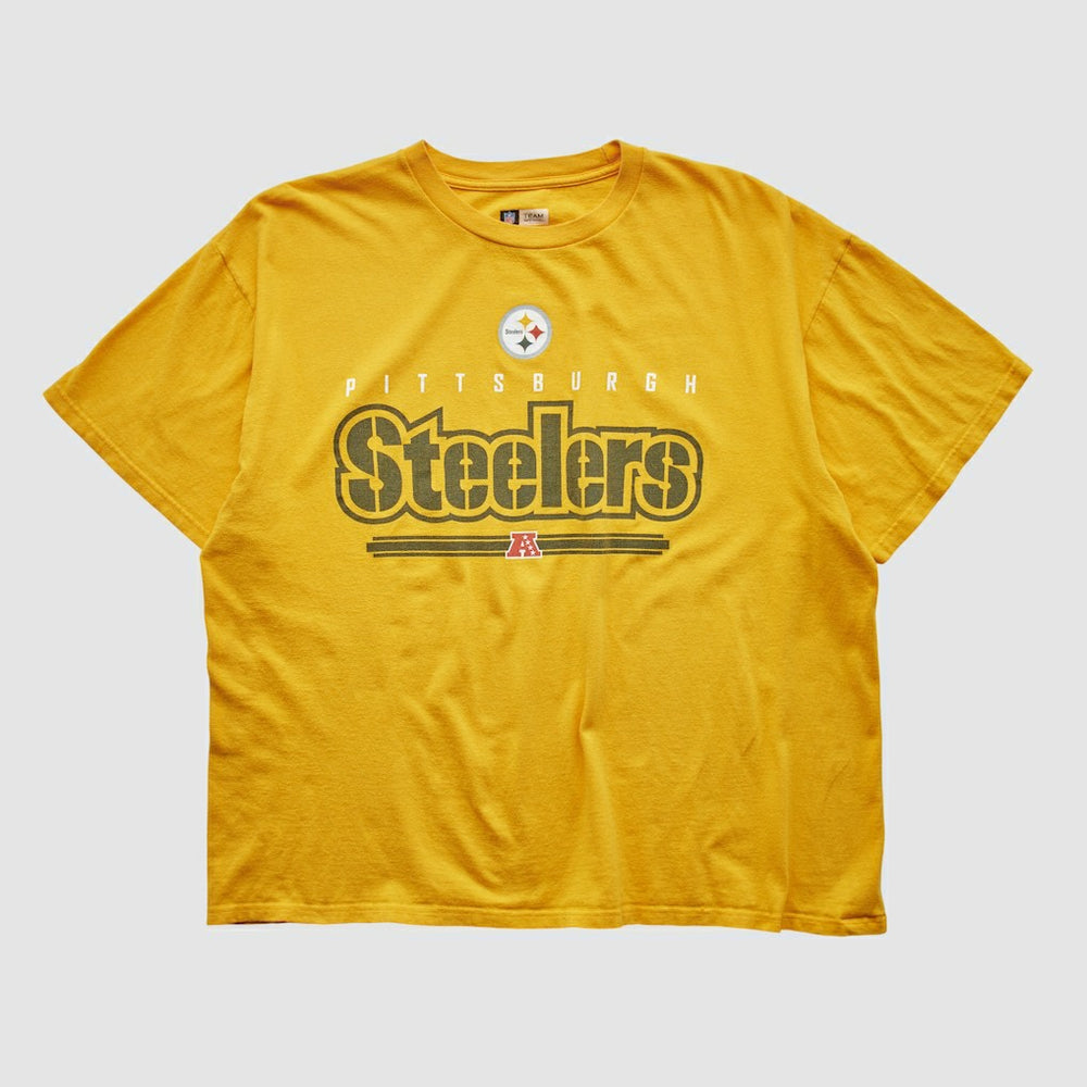 Pittsburgh Steelers NFL 2010s T-shirt Yellow Vintage