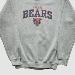 Chicago Bears Gildan 1999 Pullover Sweatshirt Heather Gray Yth L Real Vintage