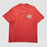 Cincinnati Reds Majestic 2000s T-shirt - Red - L by Fanatics Real Vintage T-shirts