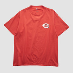Cincinnati Reds Majestic 2000s T-shirt - Red - L by Fanatics Real Vintage T-shirts