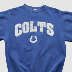 Indianapolis Colts Champion 2000s Pullover Sweatshirt Blue Vintage