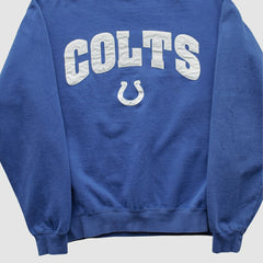 Indianapolis Colts Champion 2000s Pullover Sweatshirt Blue Vintage