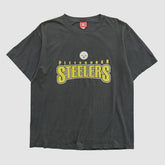 Pittsburgh Steelers NFL 2000s T-shirt Black Vintage