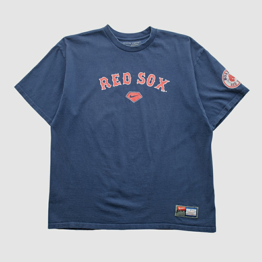 Boston Red Sox Nike 2000s T-shirt - Navy - M by Fanatics Real Vintage T-shirts
