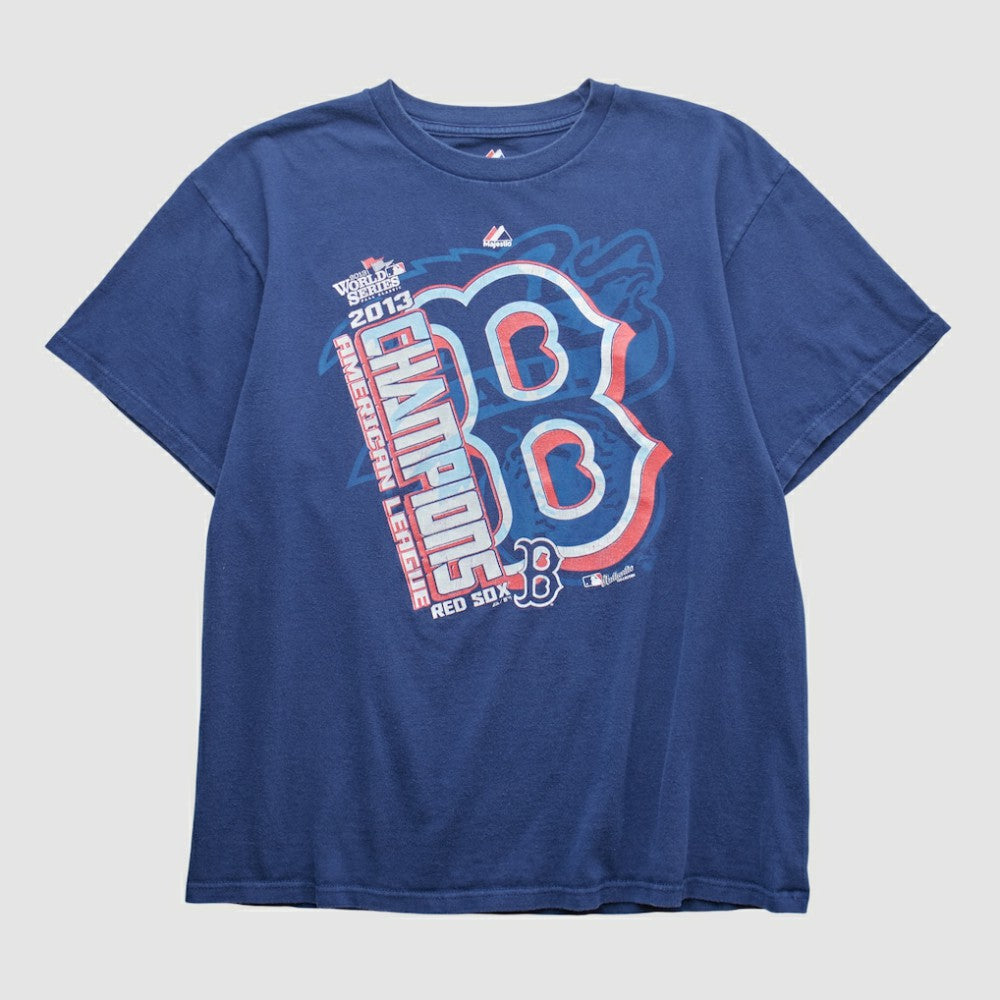 Boston Red Sox Majestic 2013 T-shirt - Navy - M by Fanatics Real Vintage T-shirts