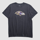 Baltimore Ravens Reebok 2000s T-shirt Black Vintage