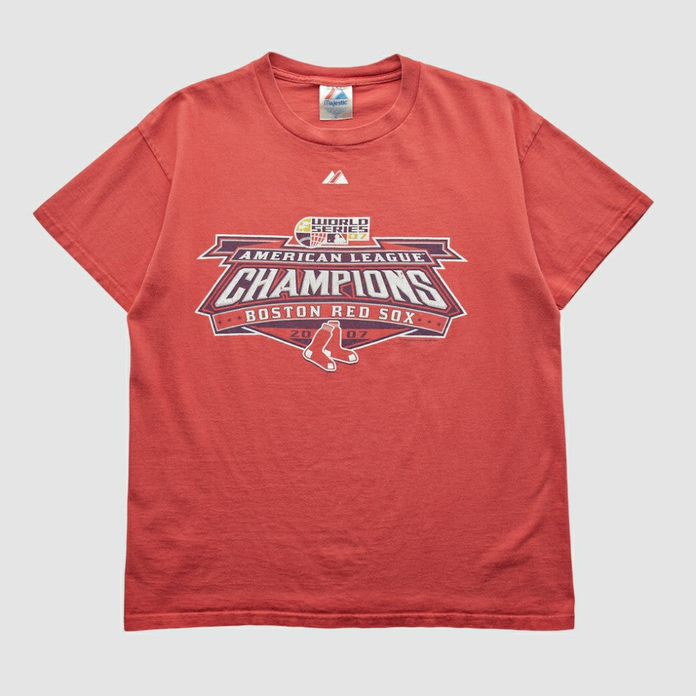 Boston Red Sox Majestic 2007 T-shirt - Red - S by Fanatics Real Vintage T-shirts