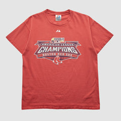 Boston Red Sox Majestic 2007 T-shirt - Red - S by Fanatics Real Vintage T-shirts