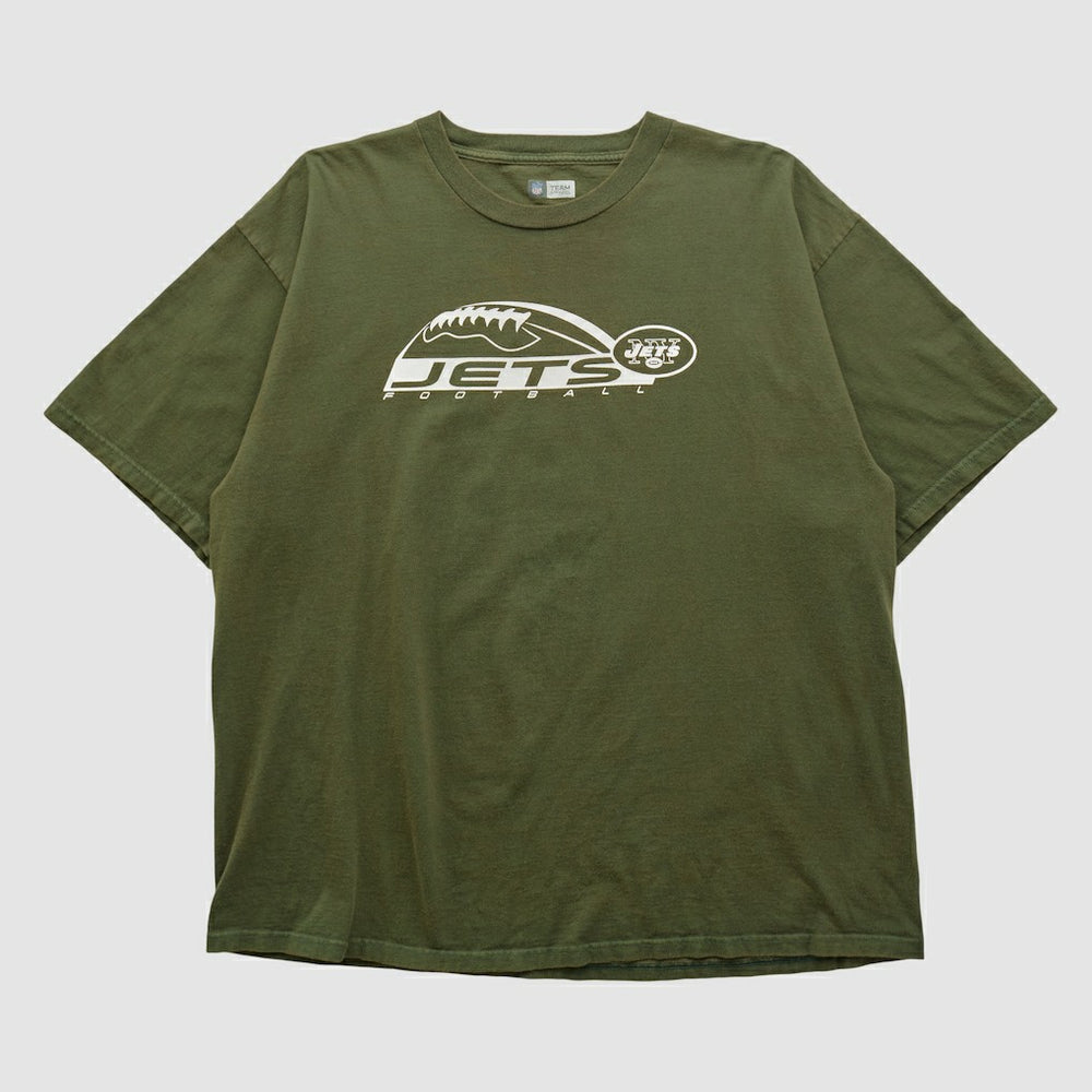 New York Jets NFL 2000s T-shirt Olive Vintage