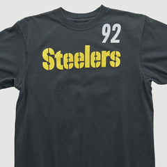 Pittsburgh Steelers Reebok 2000s T-shirt Black Vintage