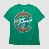 Chicago Cubs Majestic 2012 T-shirt - Green - S by Fanatics Real Vintage T-shirts