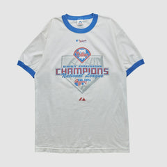 Philadelphia Phillies Alstyle 2007 T-shirt - White - M by Fanatics Real Vintage T-shirts