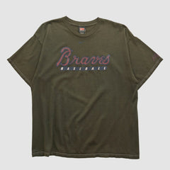 Atlanta Braves Nike 2000s T-shirt - Black - M by Fanatics Real Vintage T-shirts