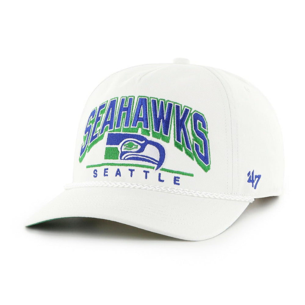 Seattle Seahawks '47 Coltrane Throwback Rope Hitch Adjustable Hat White