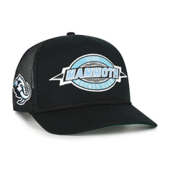 NHL Utah Mammoth '47 Frame Out Mesh Rope Hitch Adjustable Hat - Black