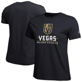 NHL Vegas Golden Knights Champion Women's Wordmark Lockup T-Shirt - Black