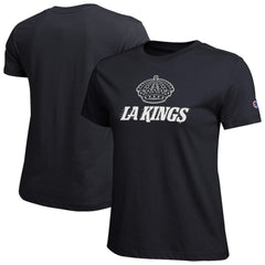 NHL Los Angeles Kings Champion Women's Wordmark Lockup T-Shirt - Black