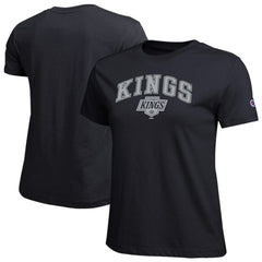 NHL Los Angeles Kings Champion Women's Arch Mascot Logo T-Shirt - Black