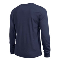 NHL Nashville Predators Champion Women's Wordmark Lockup Long Sleeve T-Shirt - Navy