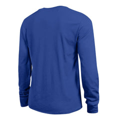 NHL New York Rangers Champion Women's Wordmark Lockup Long Sleeve T-Shirt - Royal