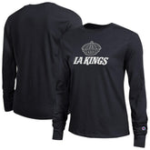 NHL Los Angeles Kings Champion Women's Wordmark Lockup Long Sleeve T-Shirt - Black