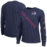 NHL Colorado Avalanche Champion Women's 2-Hit Long Sleeve T-Shirt - Navy