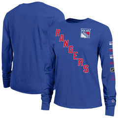 NHL New York Rangers Champion Women's 2-Hit Long Sleeve T-Shirt - Royal