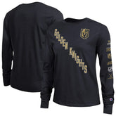 NHL Vegas Golden Knights Champion Women's 2-Hit Long Sleeve T-Shirt - Black