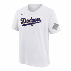 Shohei Ohtani Los Angeles Dodgers Nike Youth 2026 Gold Collection Name & Number T-Shirt - White T-shirts